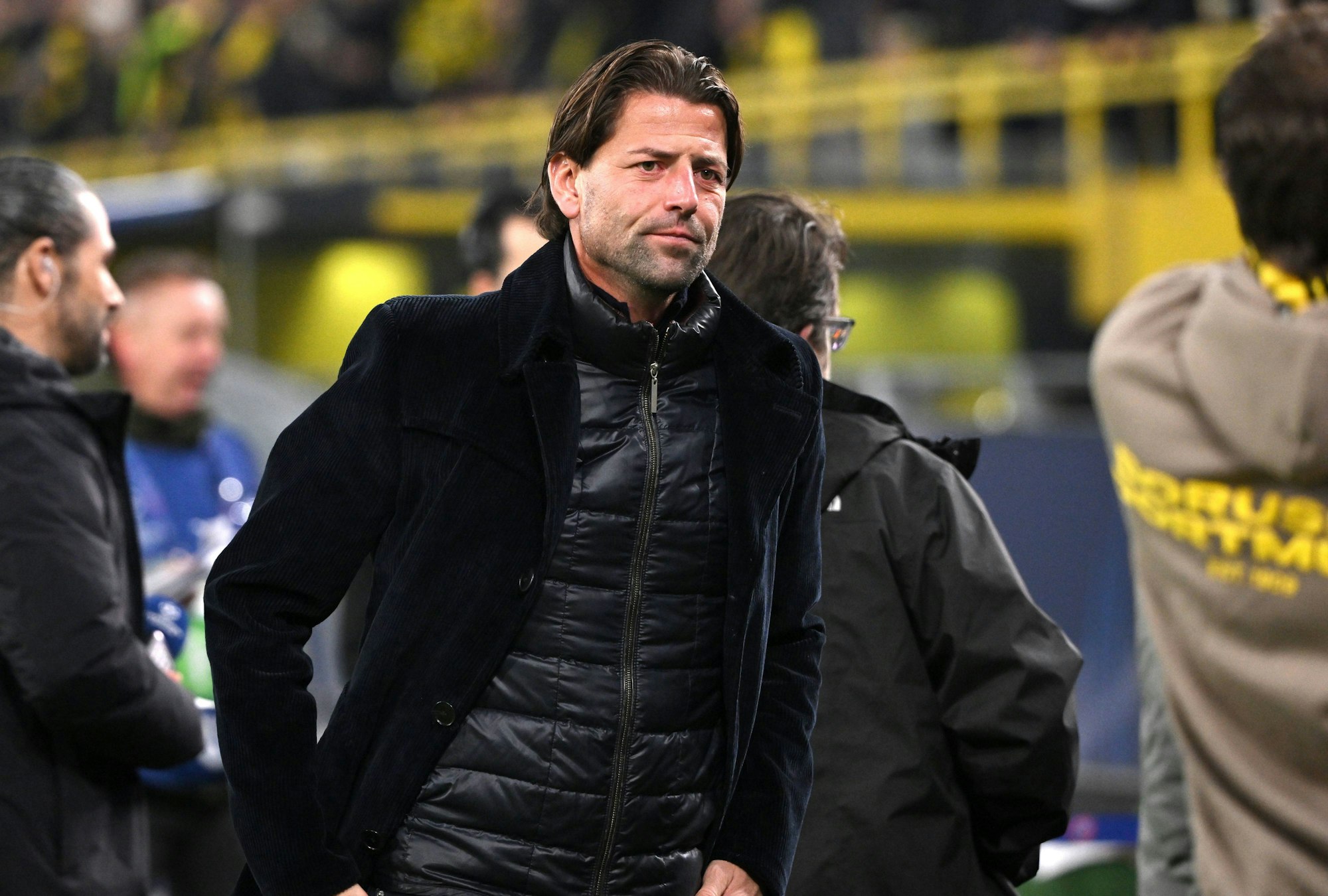 Roman Weidenfeller im Stadion.