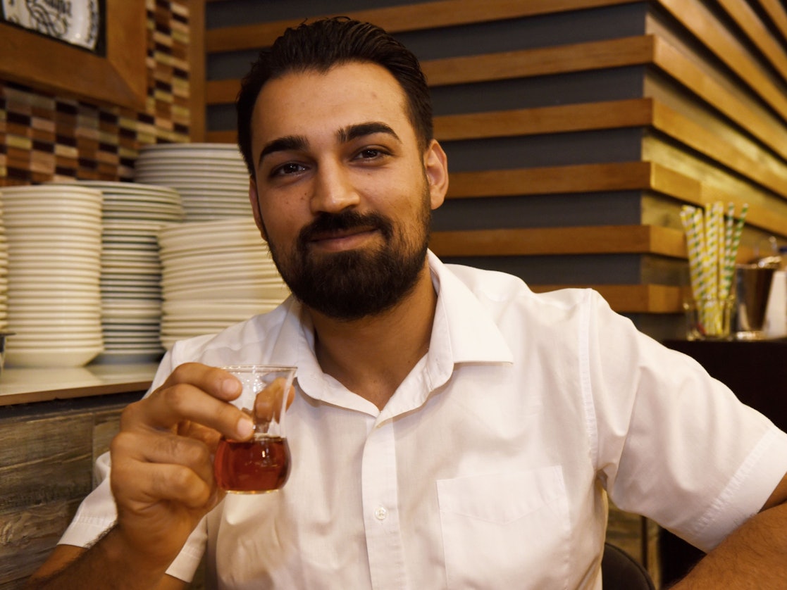 Ali Bozkurt vom„ Adana Et“ auf der Weidengasse.