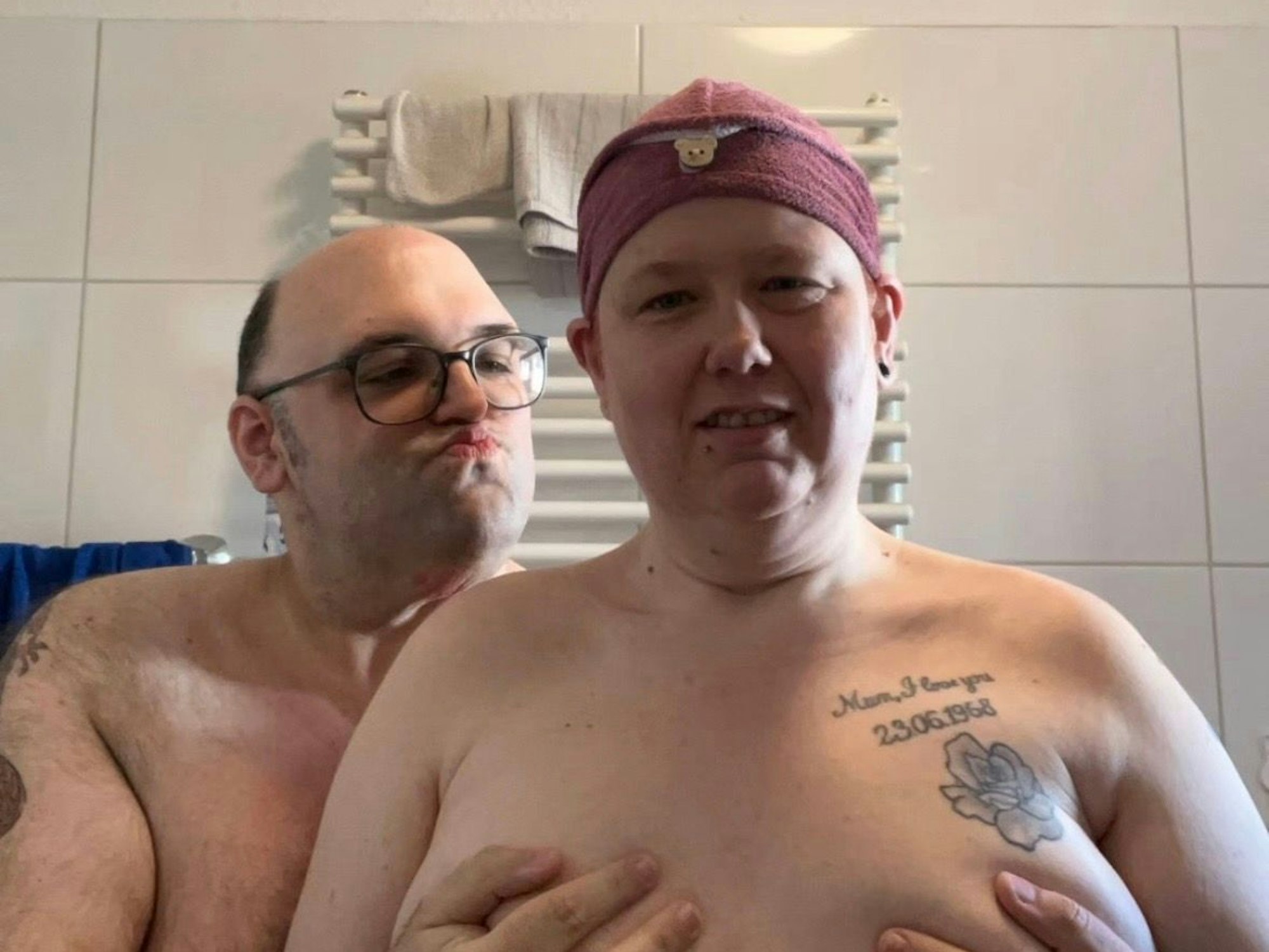 Ingo Peters von „Schwiegertochter gesucht“ mit seiner Frau Annika.