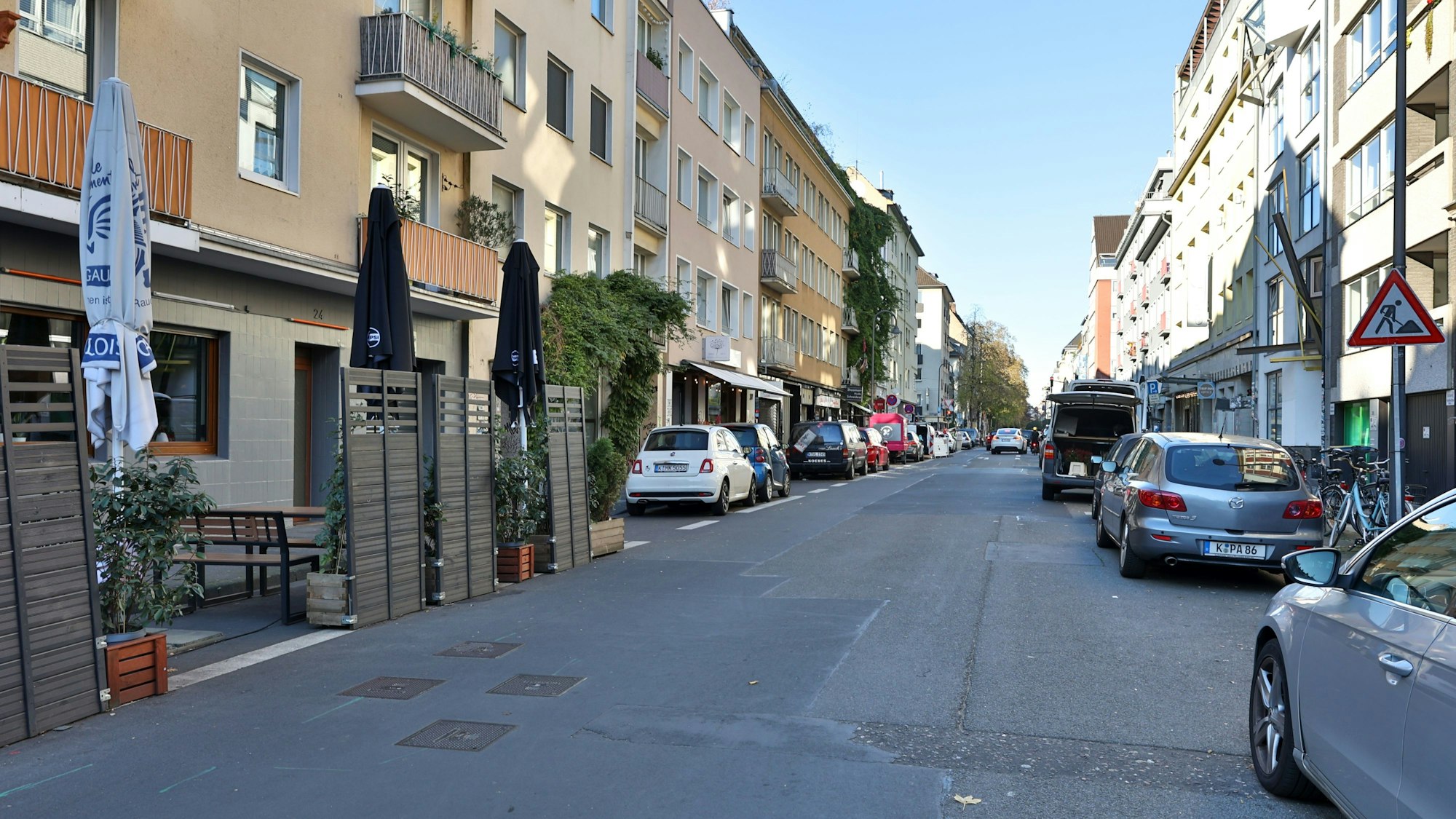 Das Belgische Viertel (hier die Brüsseler Straße). Auf der Maastrichter Straße kam es jetzt zu einem ungewöhnlichen Trickdiebstahl.