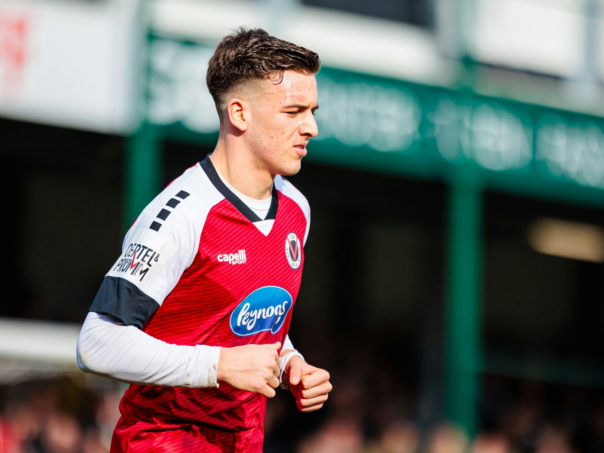 Said El Mala im Spiel gegen den SC Verl.