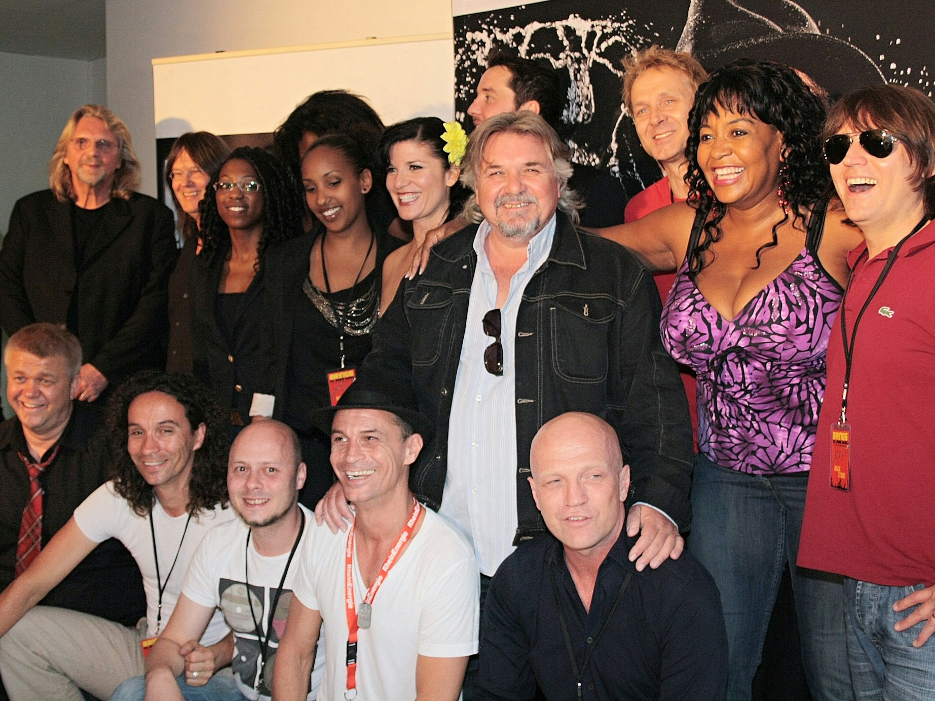 Deborah Woodson mit Brings und Tommy Engel.