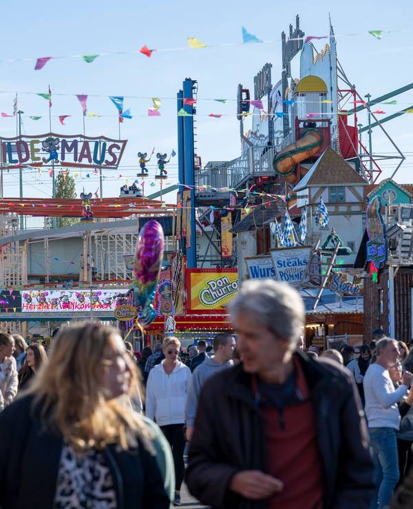 Auf der Kirmes ist immer etwas los.