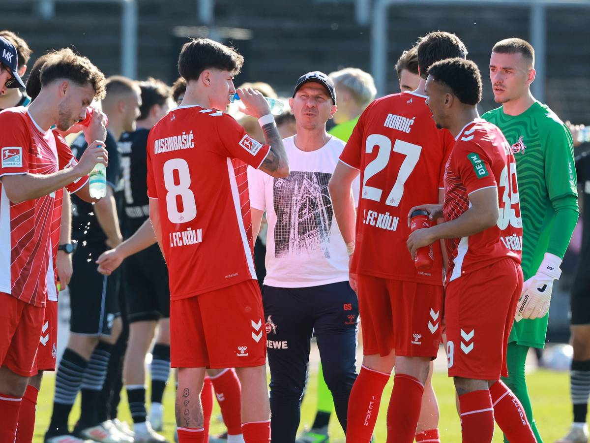 Testspiel im Südstadion, 1. FC Köln gegen SC Verl.