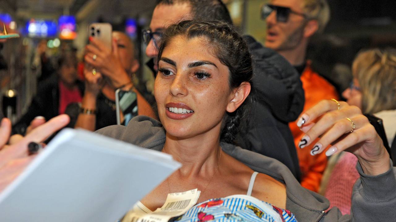 RTL - Dschungelcamp 2025. Yeliz Koc anläßlich der Ankunft der Kandidaten der RTL - Sendung Ich bin ein Star - holt mich hier raus aus dem Dschungel-Camp 2025 in Australien am 12.02.2025 auf dem Flughafen Frankfurt / Main.