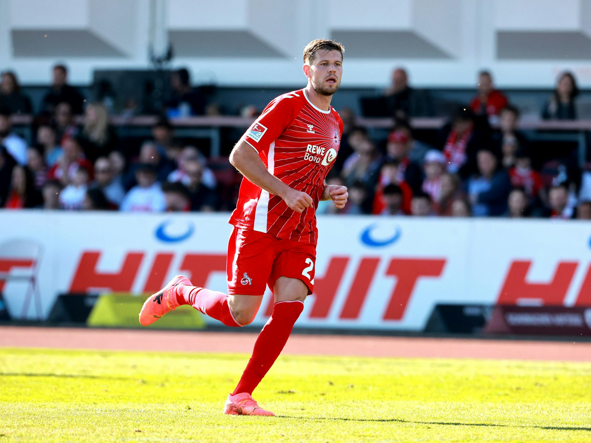 Imad Rondic beim Testspiel gegen Verl.