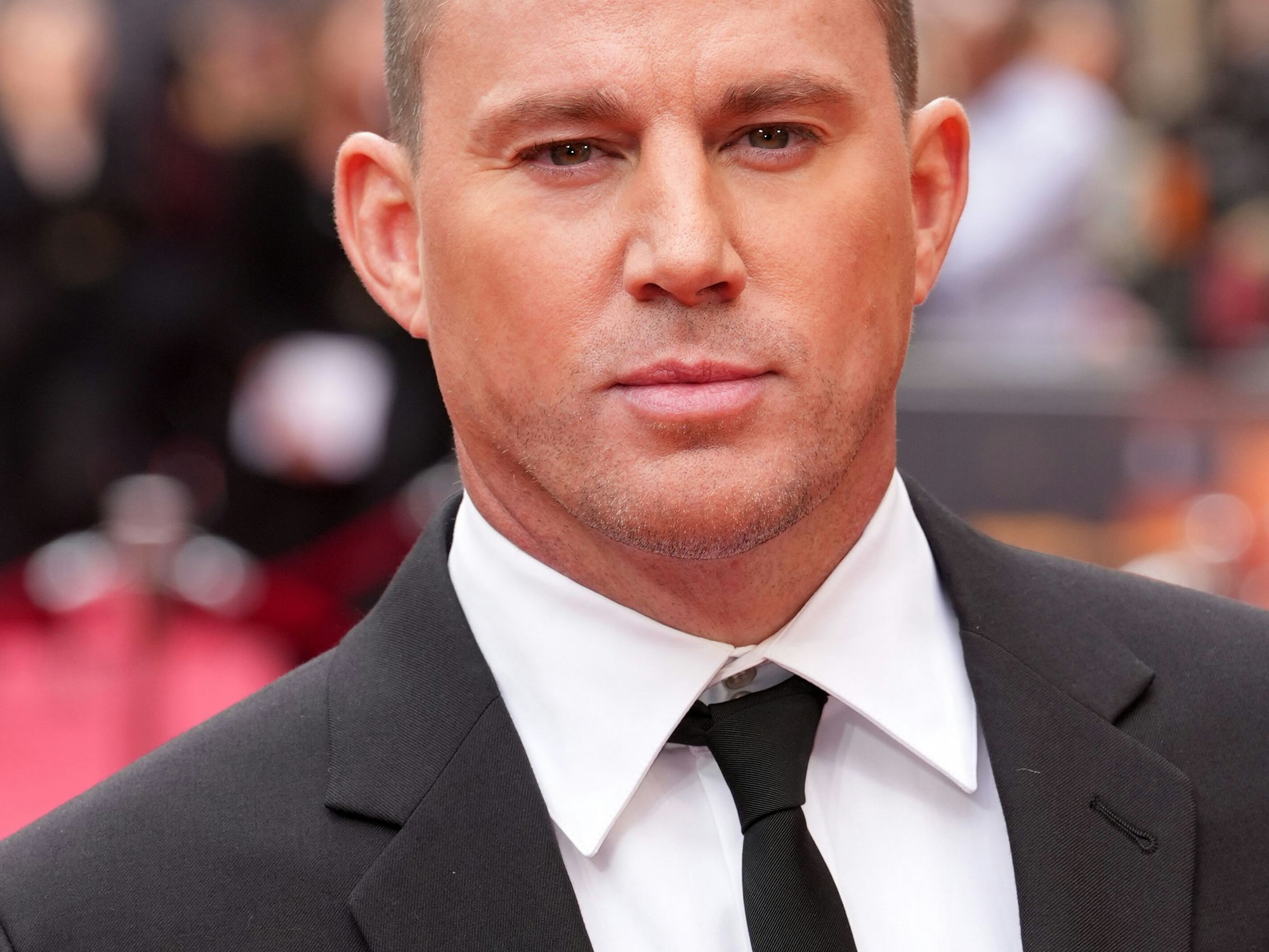 Channing Tatum, US-Schauspieler und Filmproduzent, bei der Europapremiere von Blink Twice im Odeon Luxe am Leicester Square.