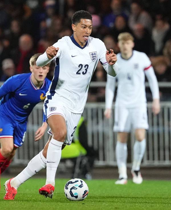 Jobe Bellingham im Trikot der englischen U21-Nationalmannschaft