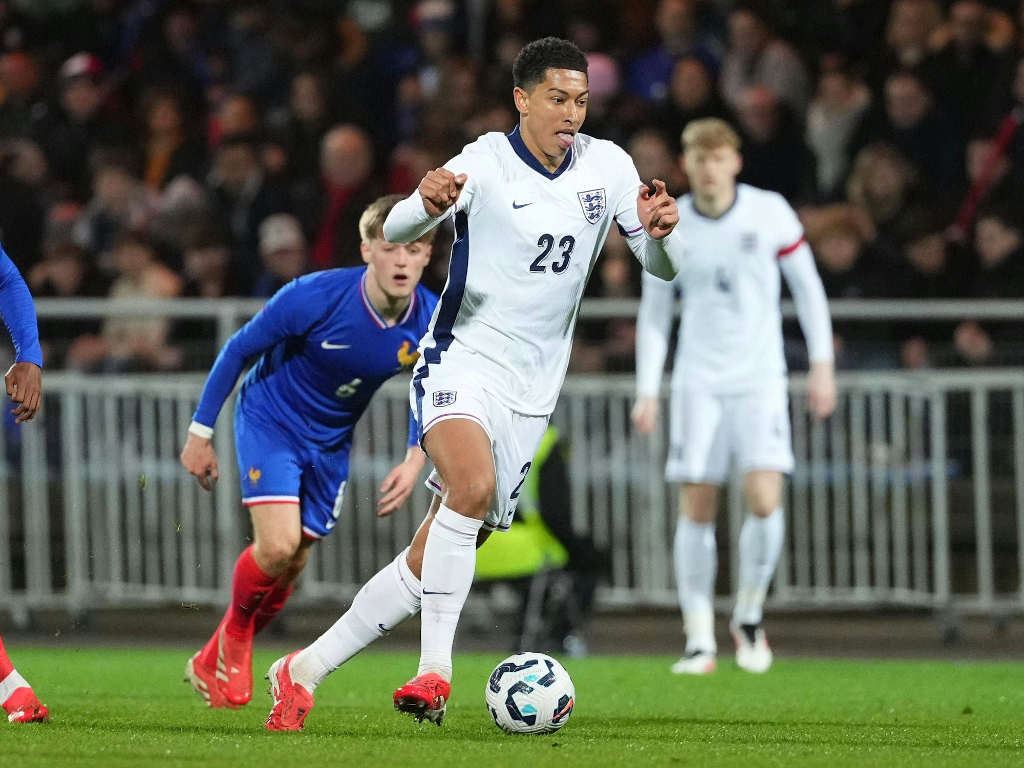 Jobe Bellingham im Trikot der englischen U21-Nationalmannschaft