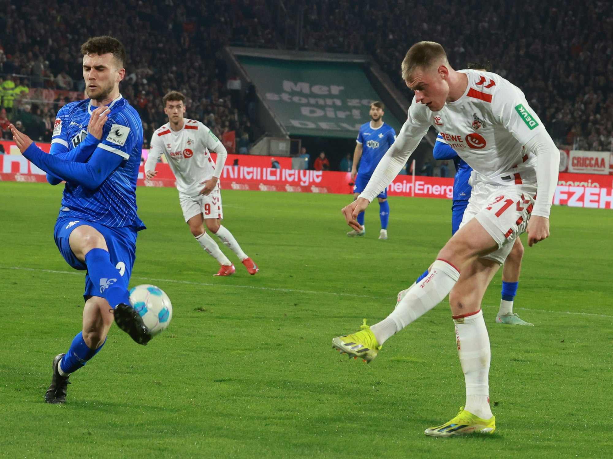 Steffen Tigges im Spiel gegen Darmstadt.