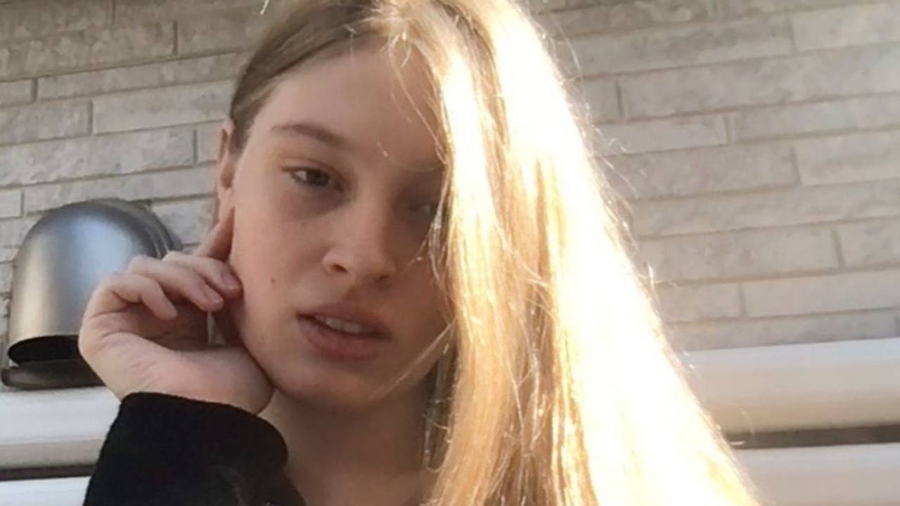 Vivian Jenna Wilson, die Tochter von Tech-Milliardär Elon Musk auf einem Selfie, das sie auf Instagram hochgeladen hat.