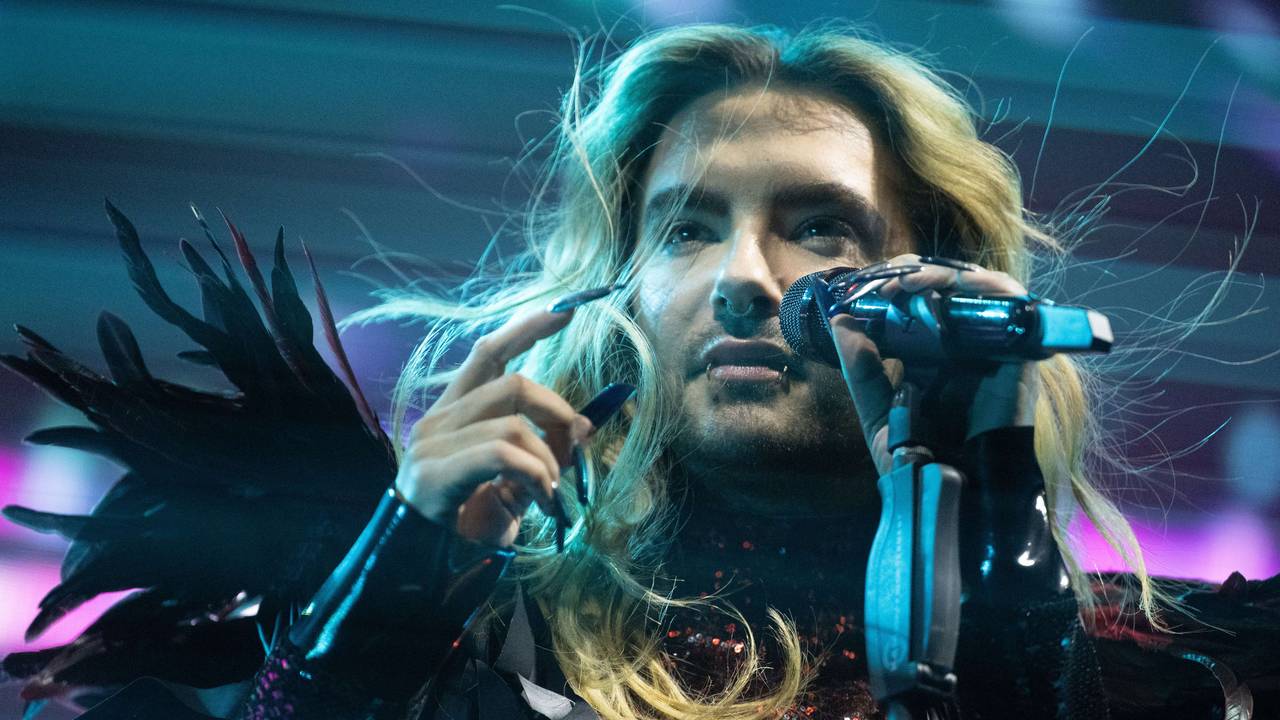 Bill Kaulitz auf der Bühne
