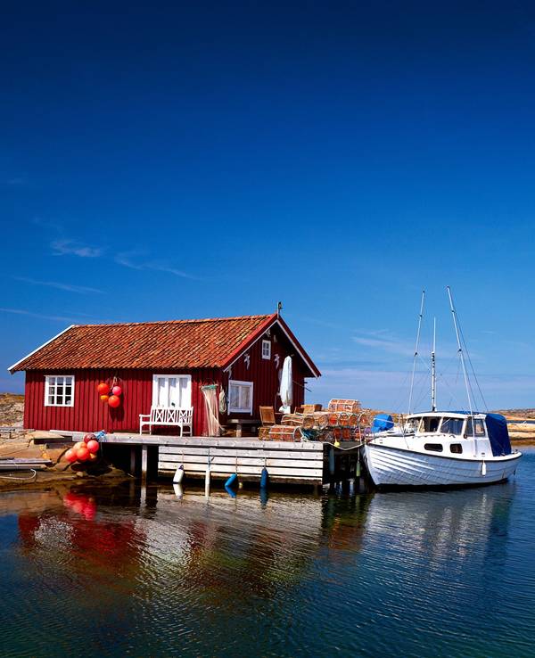 Fischerhütte in Bohuslän