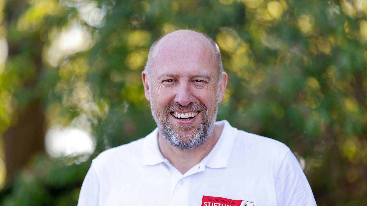Hörfunkmoderator Sven Pistor beim FC-Fairways auf dem Golf Club Gut Lärchenhof.