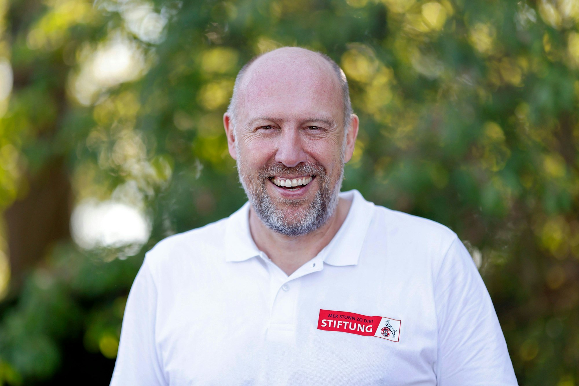 Hörfunkmoderator Sven Pistor beim FC-Fairways auf dem Golf Club Gut Lärchenhof.