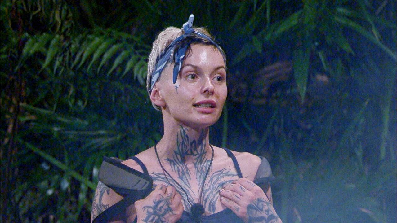 Edith Stehfest bei einem Wortgefecht in der RTL-Realityshow «Ich bin ein Star - Holt mich hier raus!».