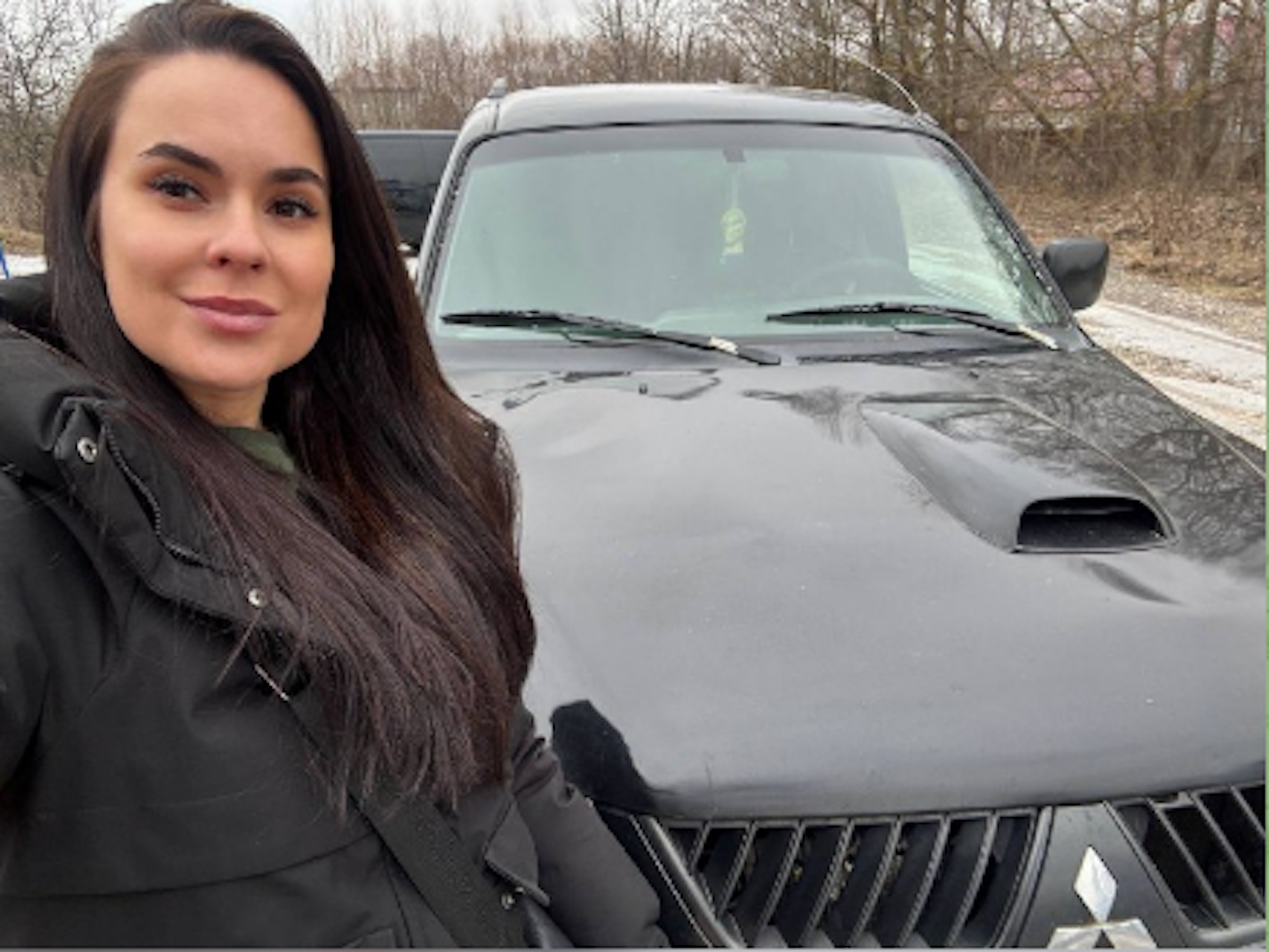 Die russische Journalistin Anna Prokofjewa starb durch eine Landmine in Belgorod. Das Foto hat sie in ihrem Telegram-Kanal gepostet.