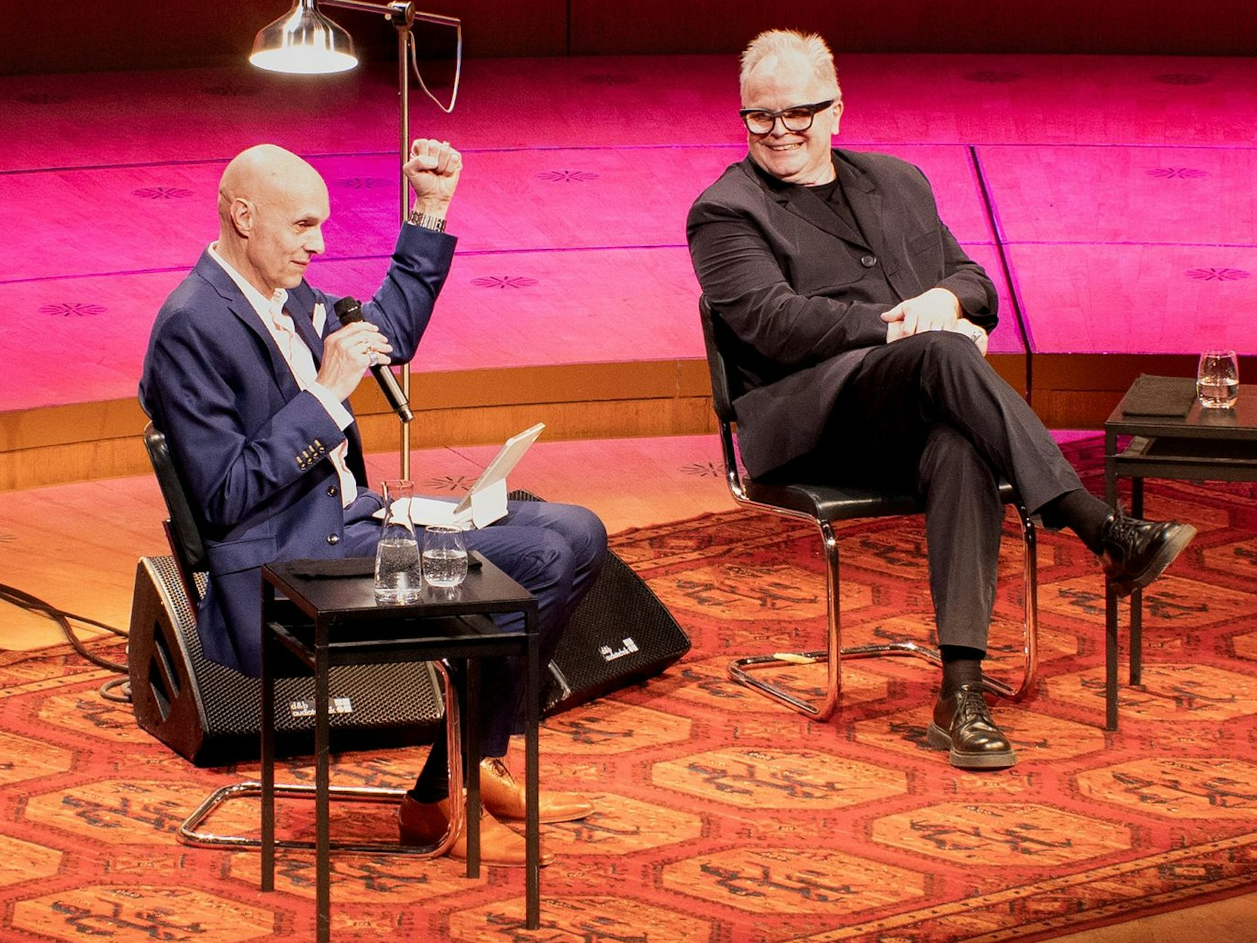 Michael Lentz im Gespräch mit Herbert Grönemeyer.
