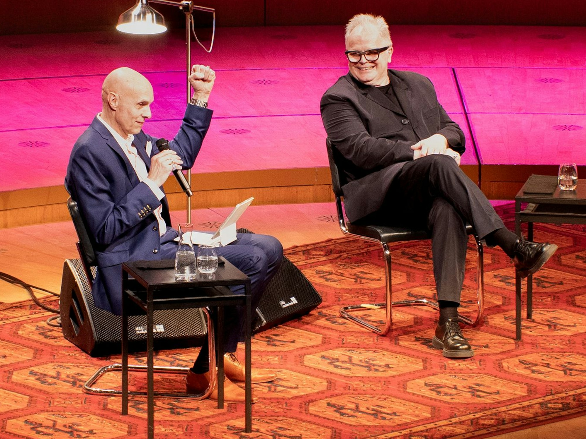 Michael Lentz im Gespräch mit Herbert Grönemeyer.
