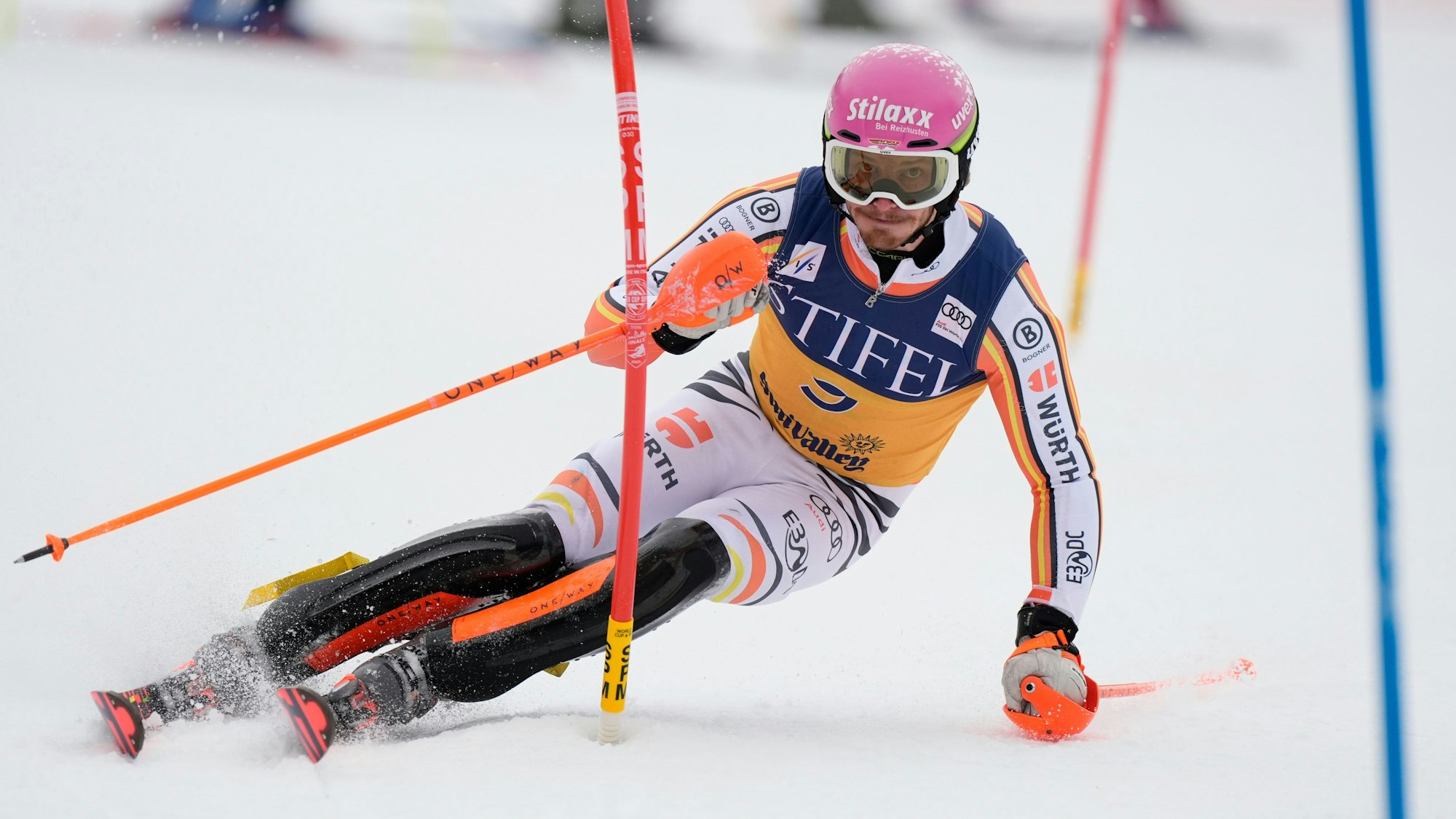 Linus Straßer aus Deutschland in Aktion.