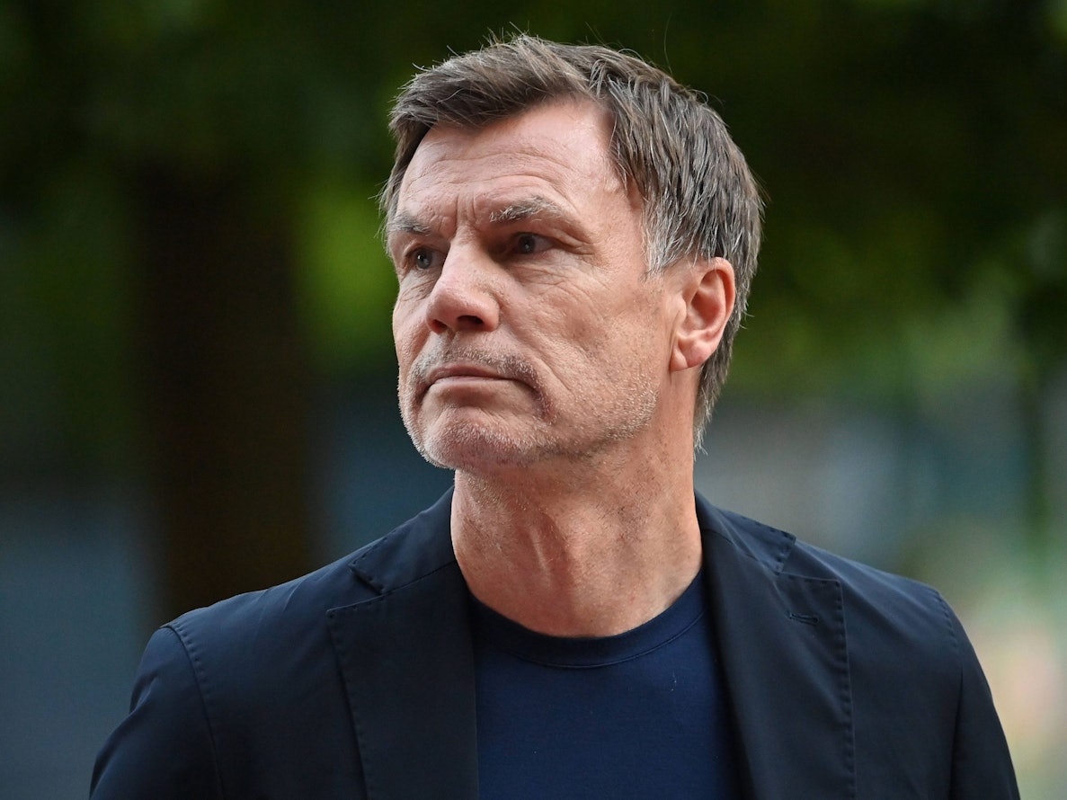 Thomas Helmer bei einem Spiel der englischen Nationalmannschaft