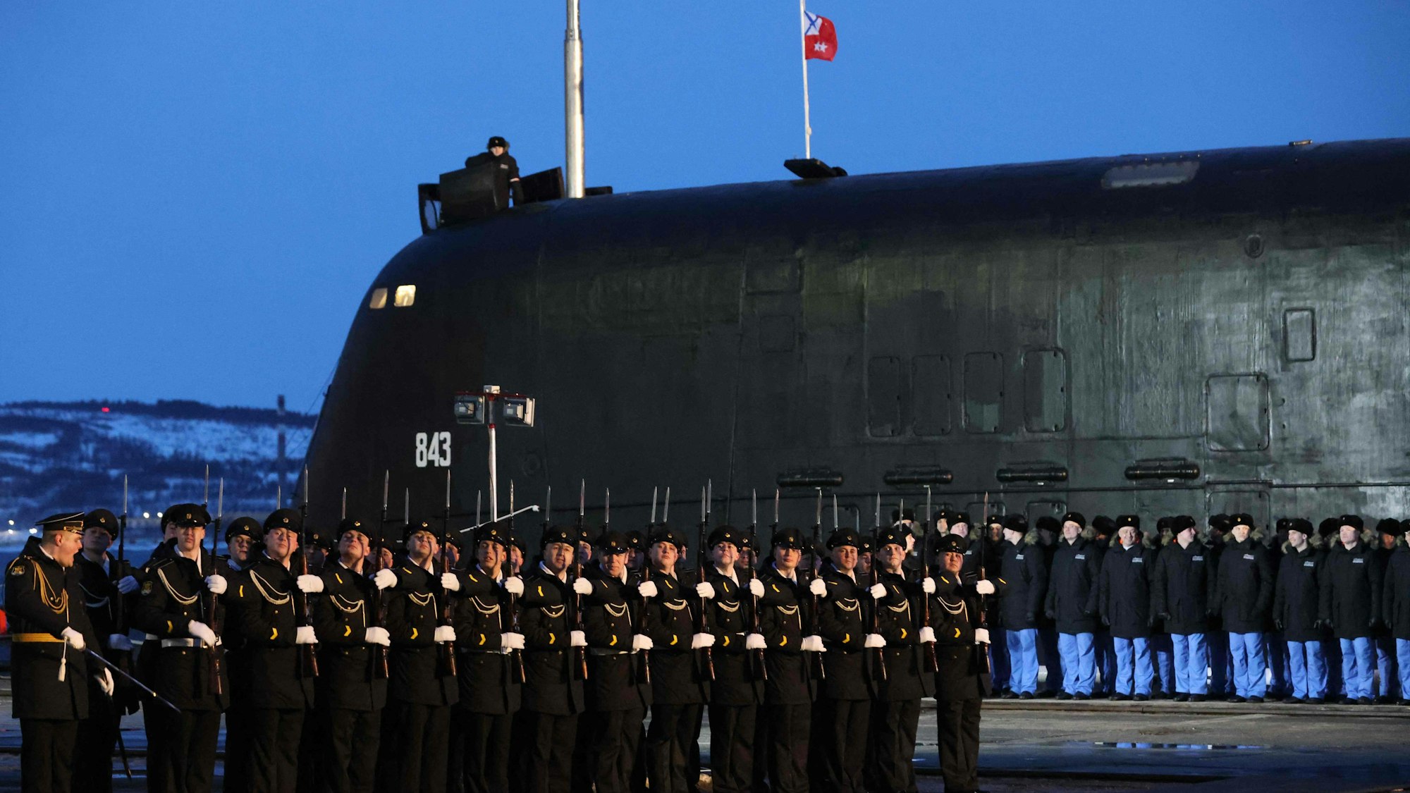 Am Donnerstag (27. März) hat Putin ein neues Atom-U-Boot für seine Kriegsflotte zu Wasser gelassen: Die „Perm“ ist bereits das fünfte Atom-U-Boot dieser Klasse.