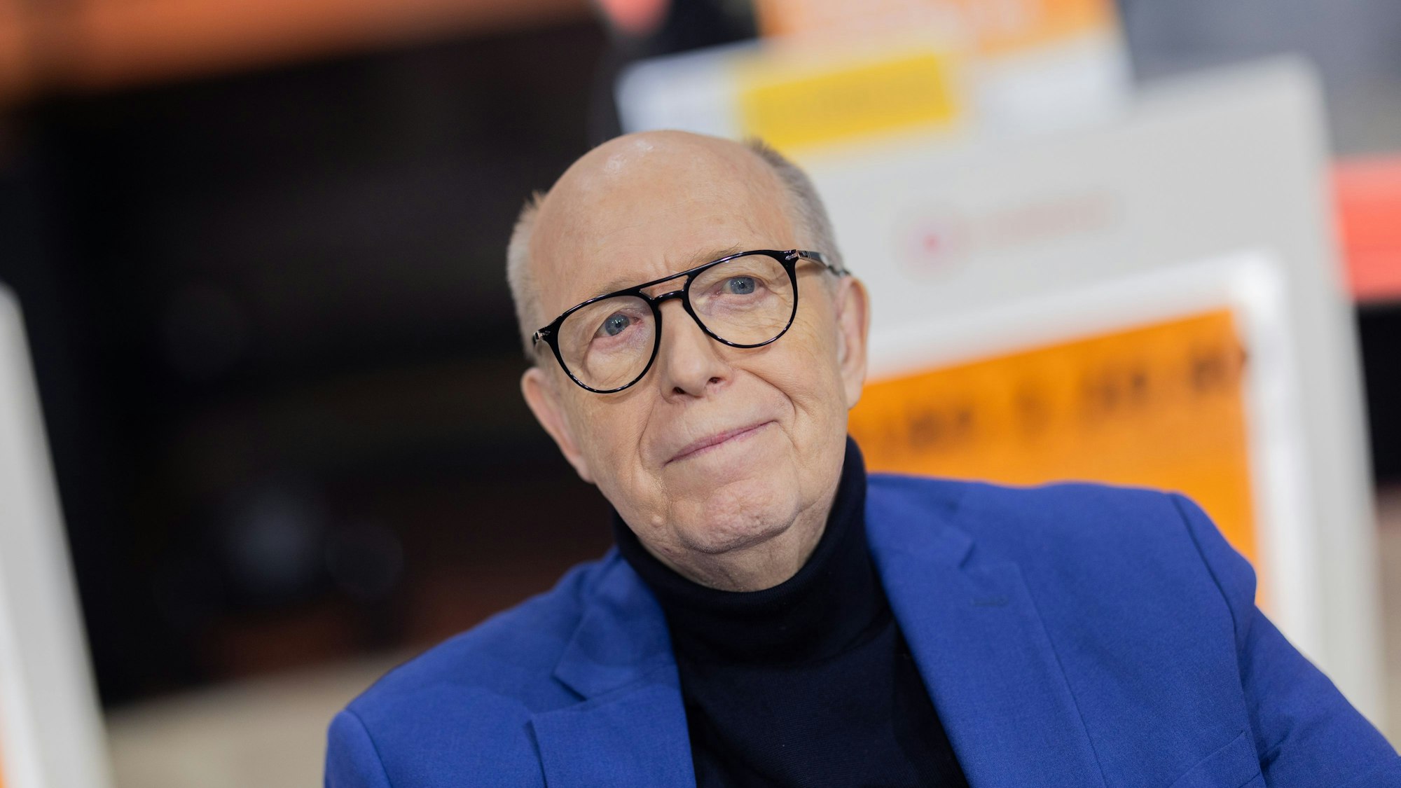 Reiner Calmund, ehemaliger deutscher Fußballfunktionär, nimmt am RTL-Spendenmarathon 2024 teil.