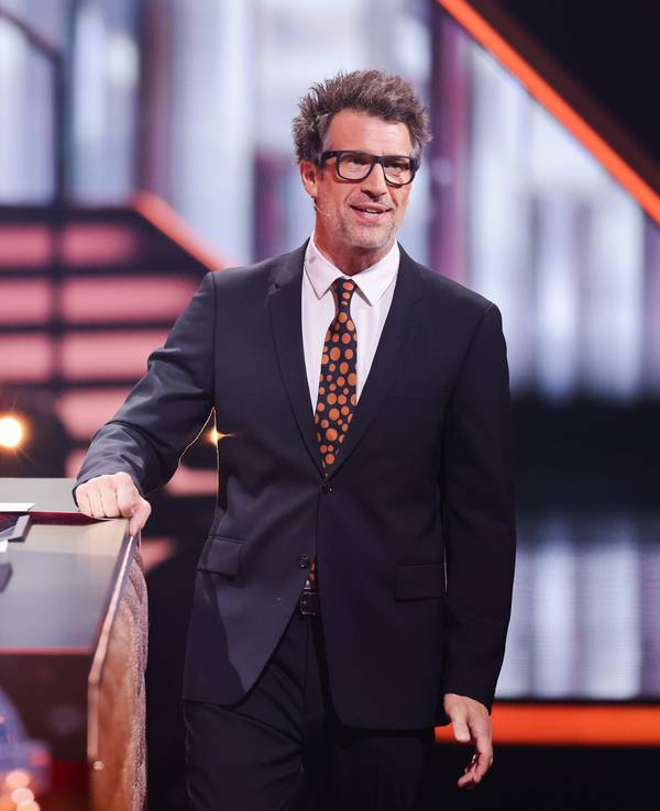 Moderator Daniel Hartwich steht in der RTL-Tanzshow „Let’s Dance“ im Coloneum.