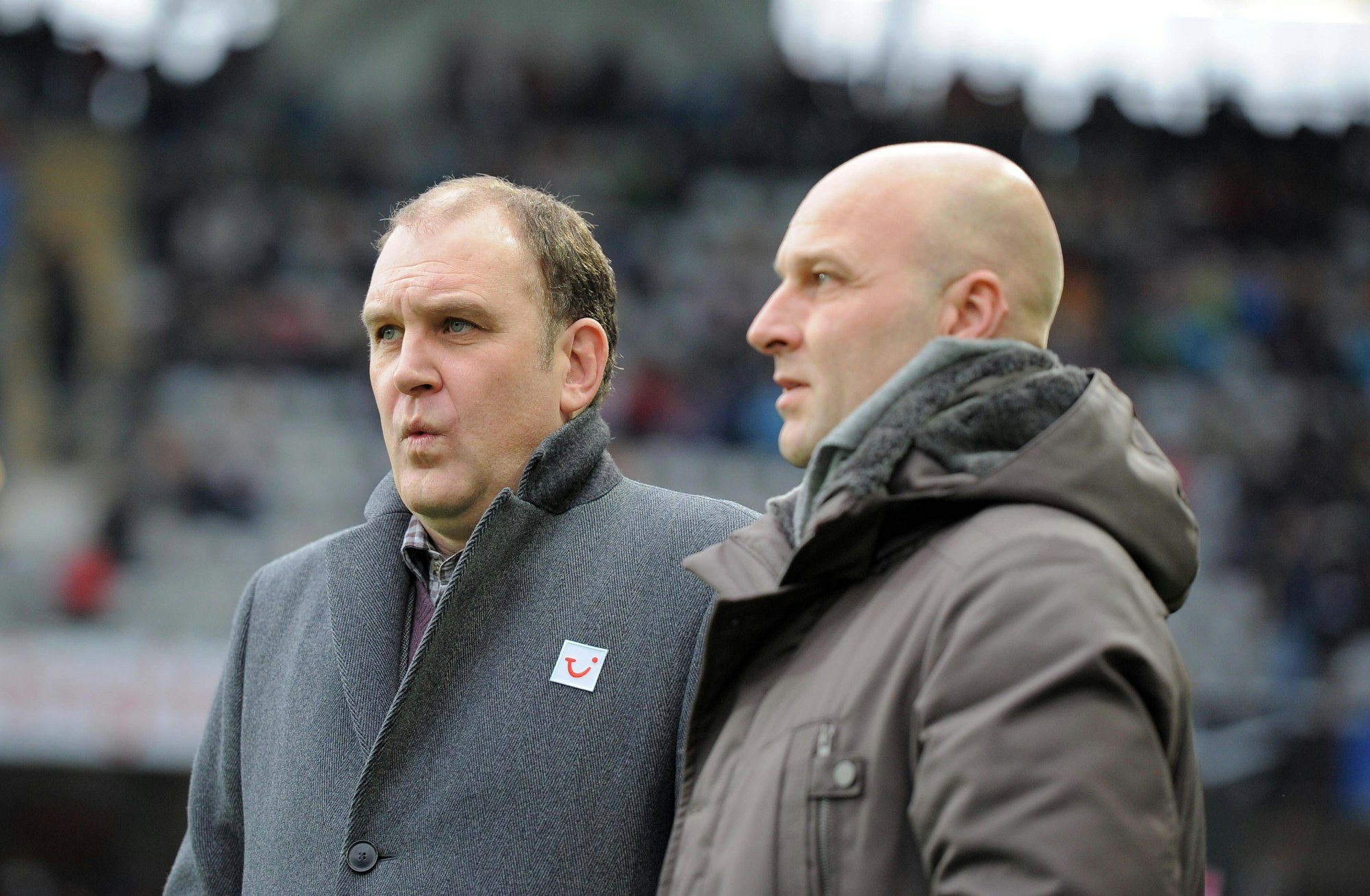 Dirk Dufner im Gespräch mit Jörg Schmadtke.