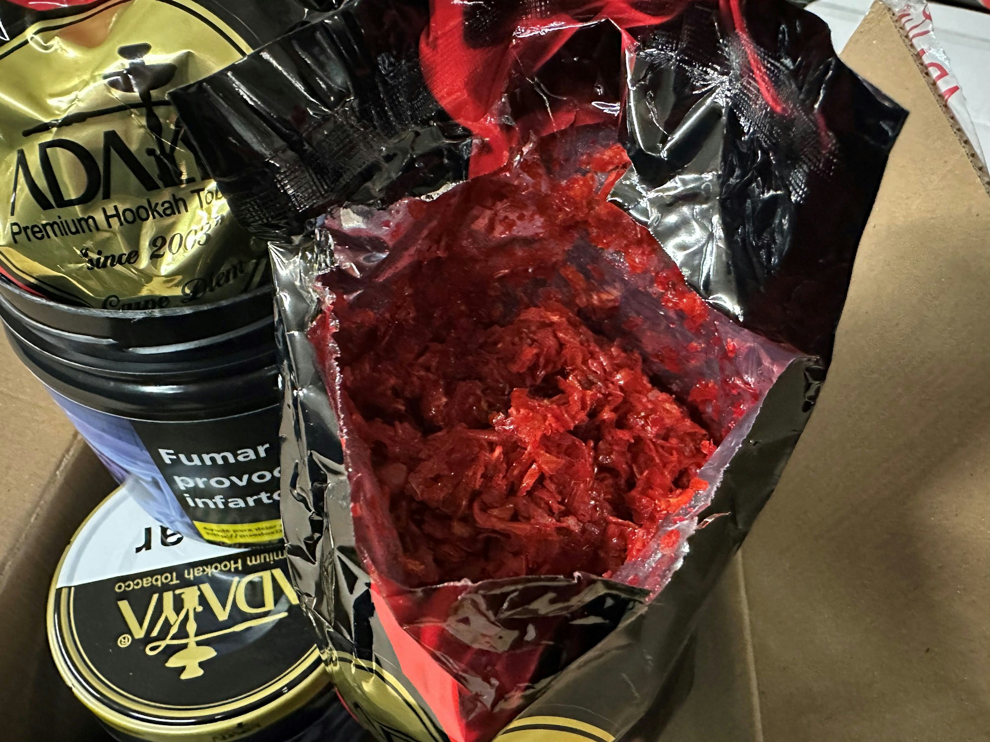 Shisha Tabak in Kartons