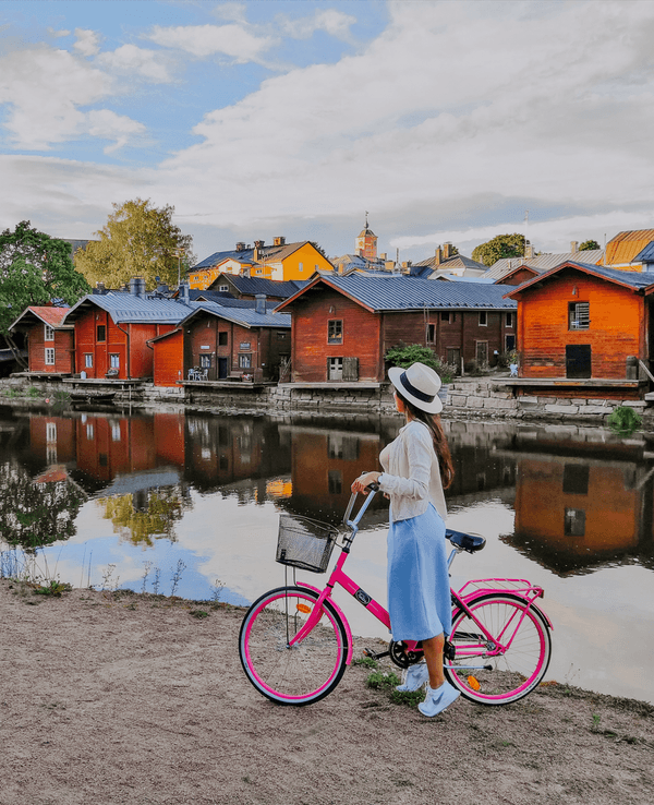 Bild von Porvoo, der zweitältesten Stadt Finnlands