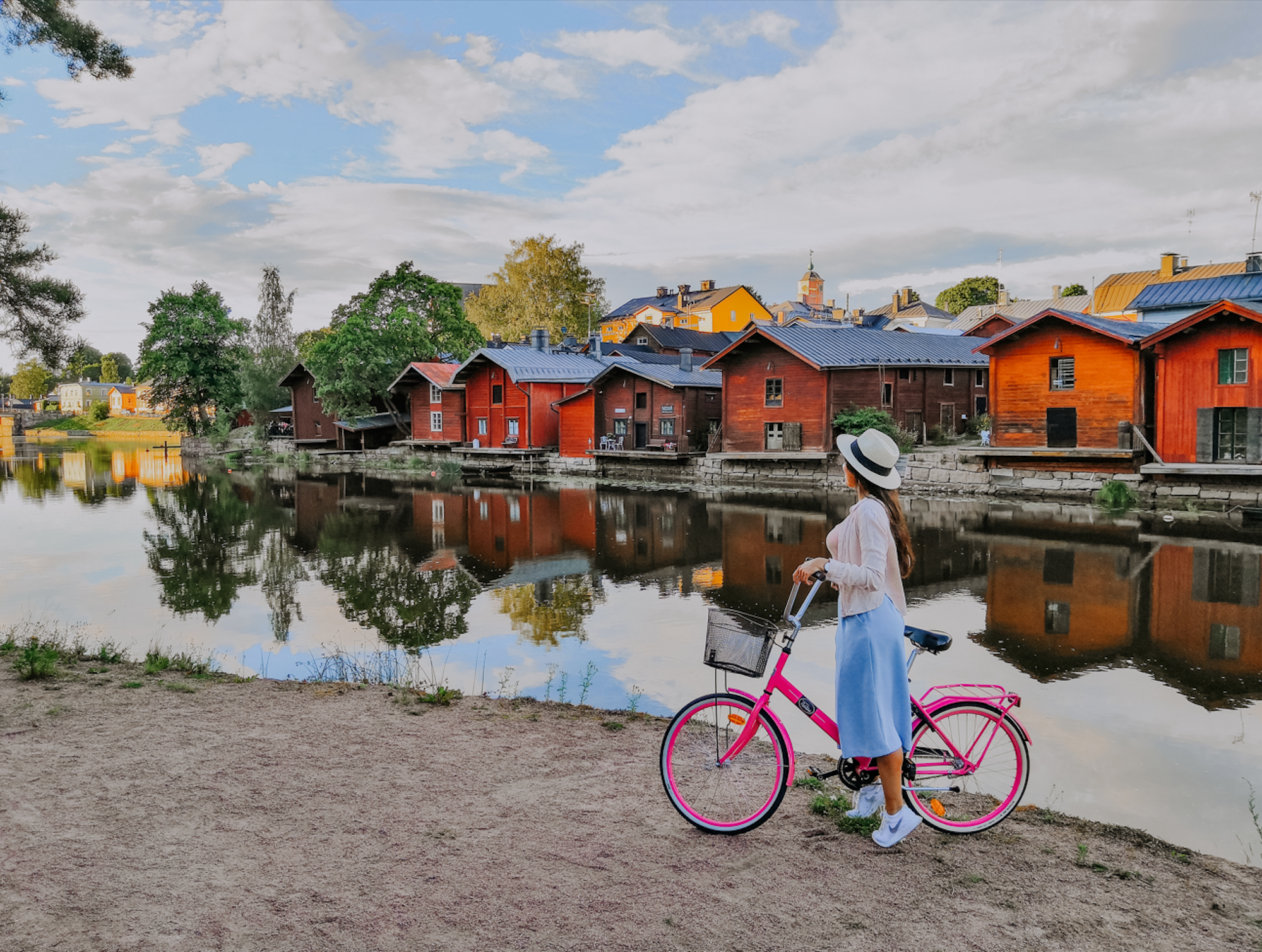 Bild von Porvoo, der zweitältesten Stadt Finnlands