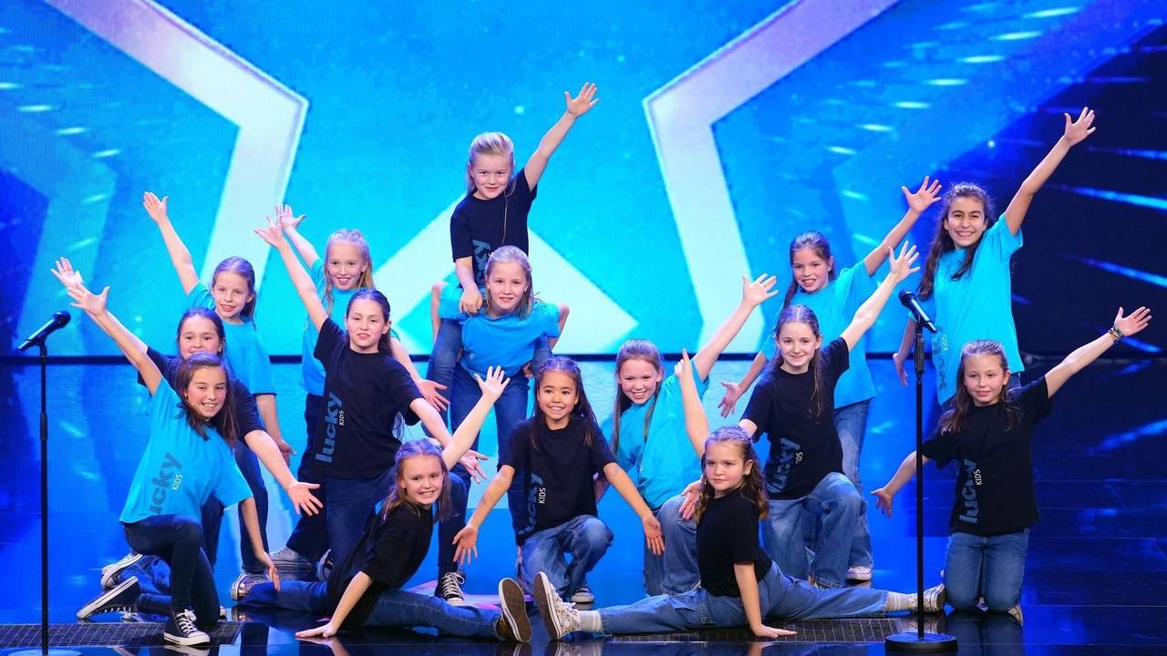 Die Lucky Kids beim Auftritt bei „Das Supertalent“.