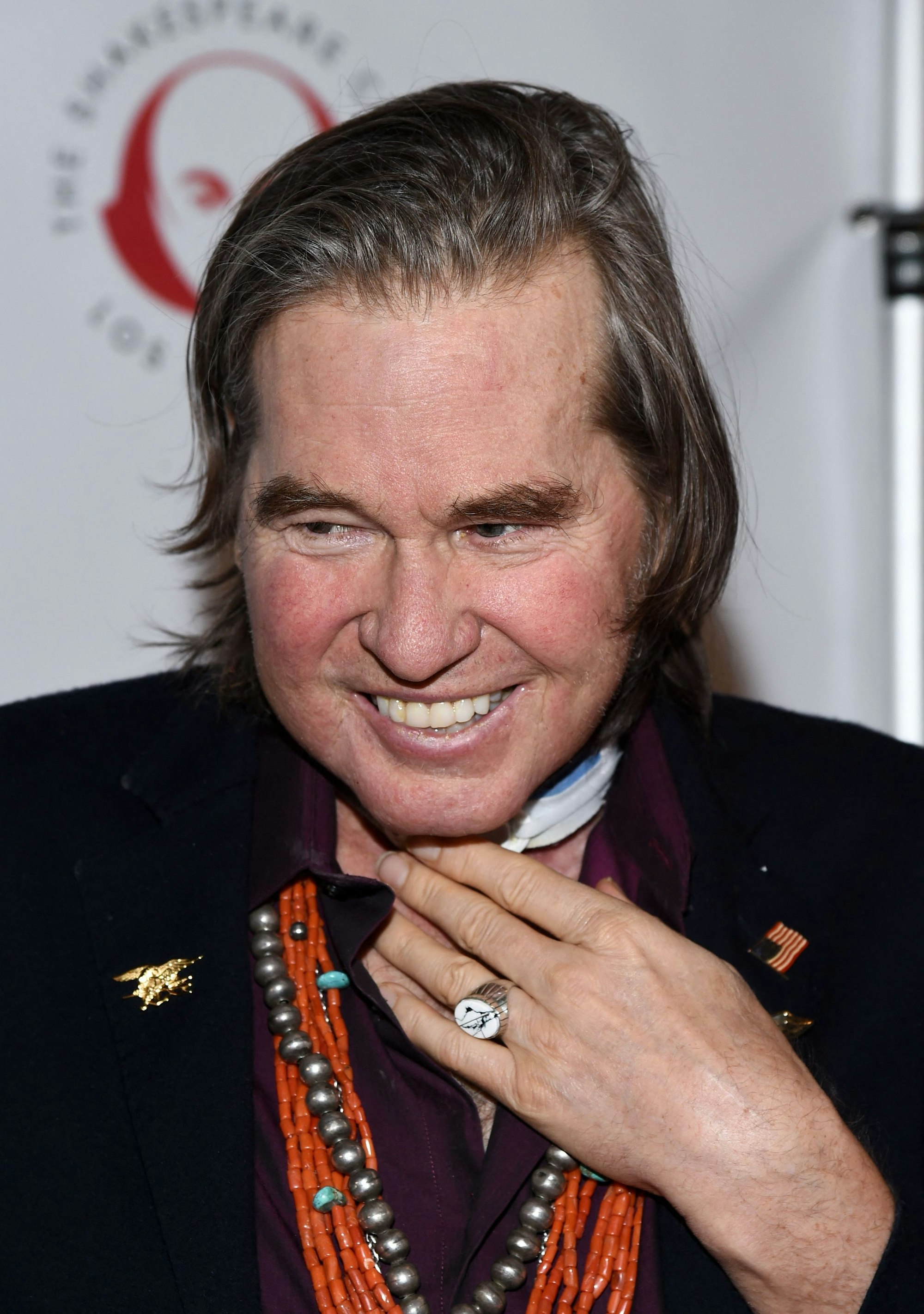 Ein von der Krankheit gezeichneter Val Kilmer 2019 auf dem roten Teppich in Los Angeles.