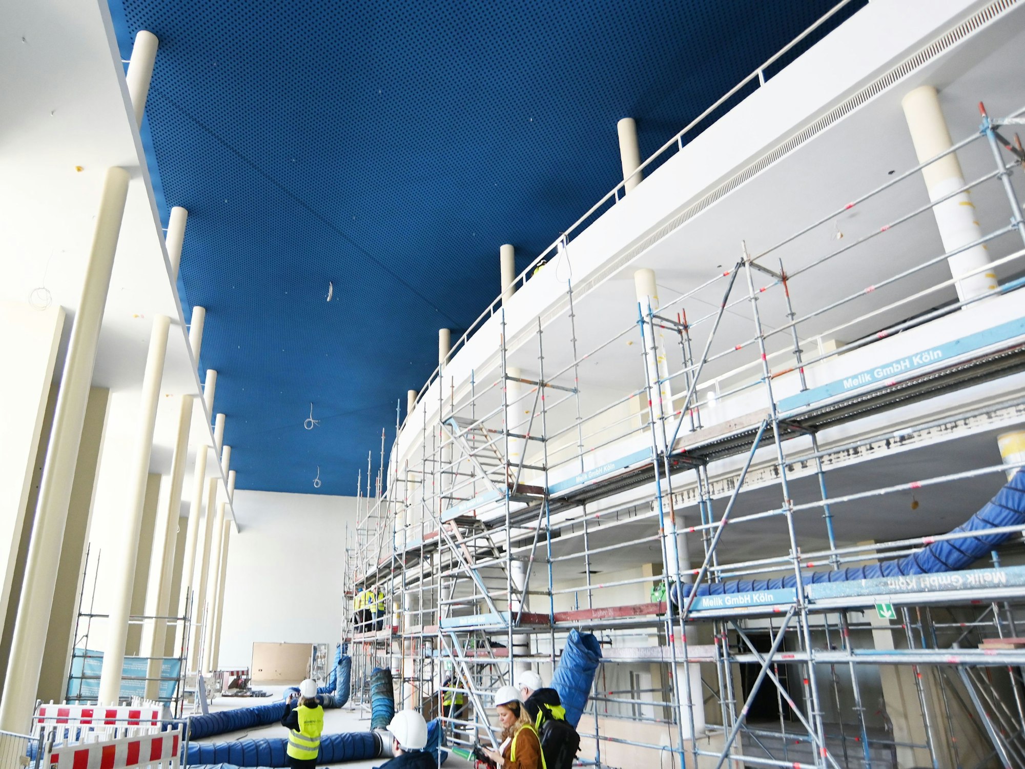 Rundgang über die Opern-Baustelle: hier das Foyer.