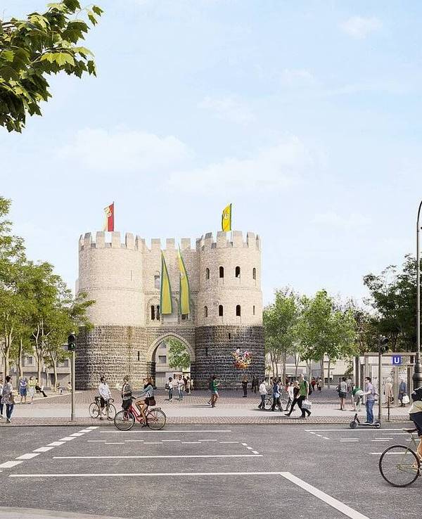 Hier eine Visualisierung der Haltestelle Rudolfplatz.