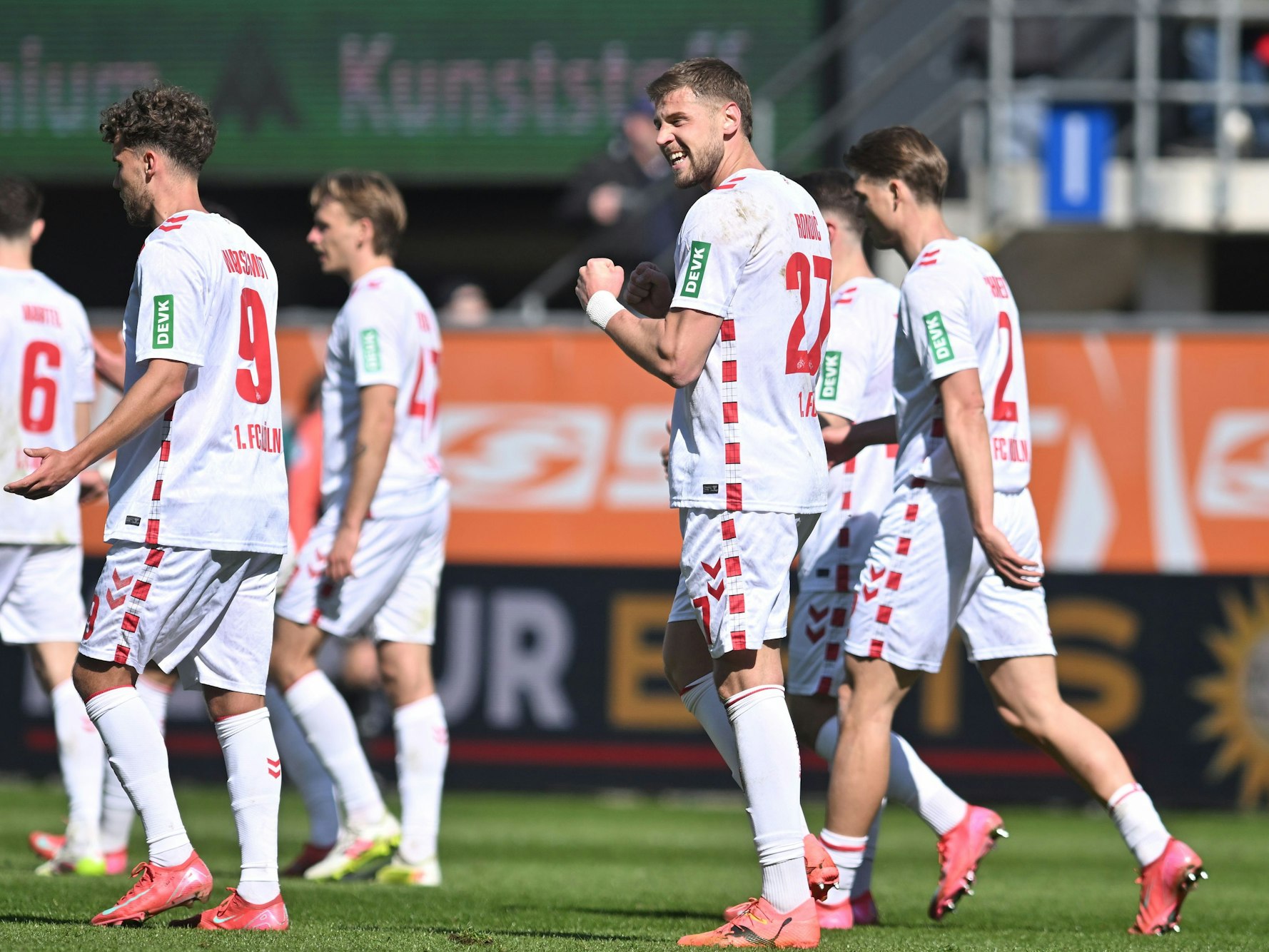 Imad Rondic nach seinem ersten Tor für den 1. FC Köln.