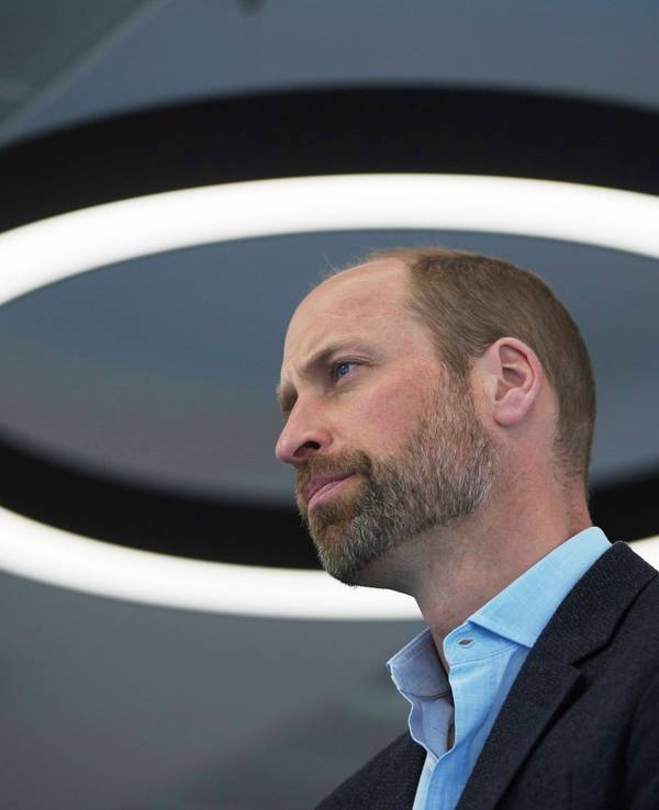 Der britische Prinz William besucht am 6. März 2025 die Mental Health Innovations (MHI), einer 2017 von der Royal Foundation of The Prince and Princess of Wales gegründeten Wohltätigkeitsorganisation.