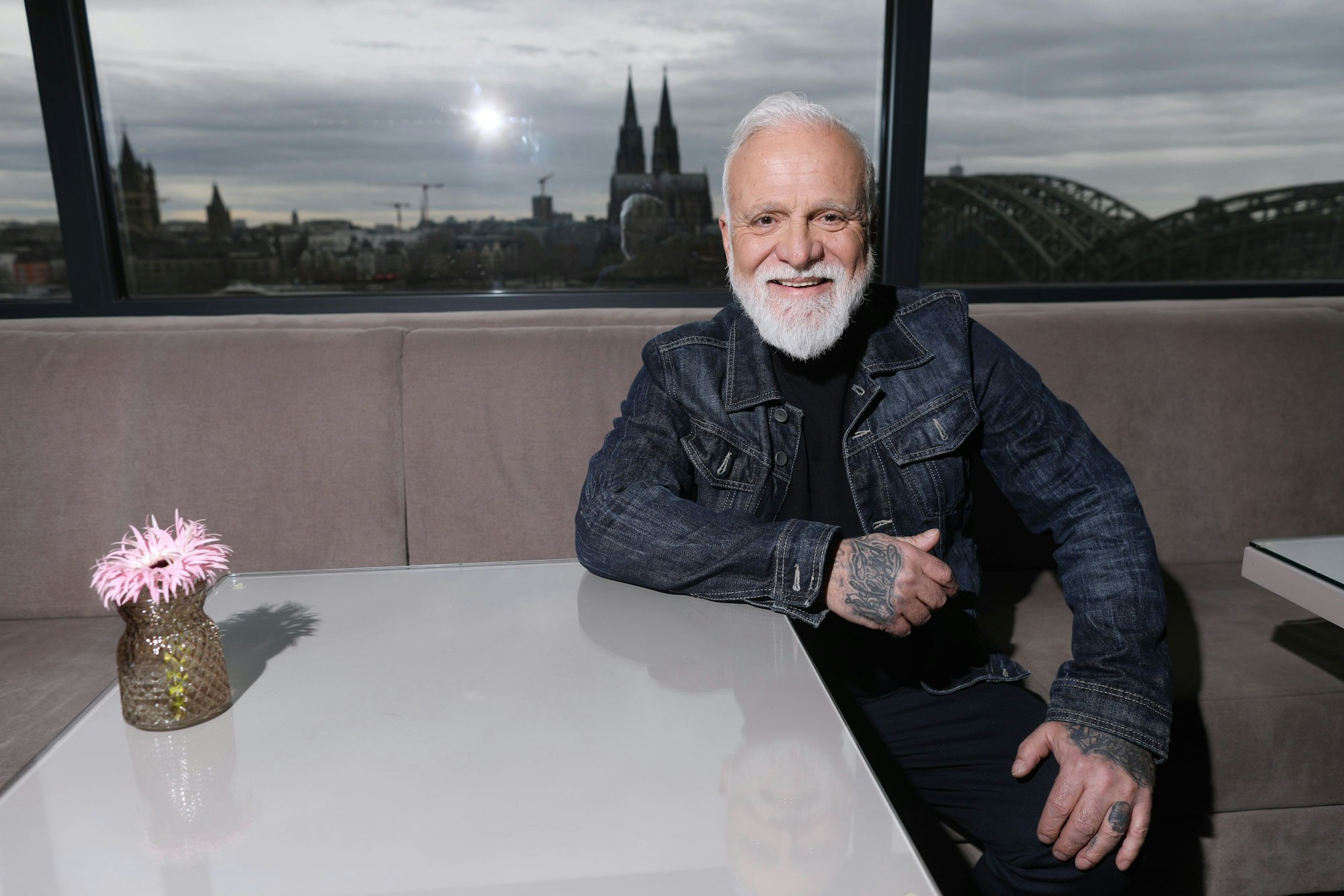 24.02.2025, Köln: Interview (SoEx-Talk) mit Nino de Angelo im Hyatt. Foto: Arton Krasniqi