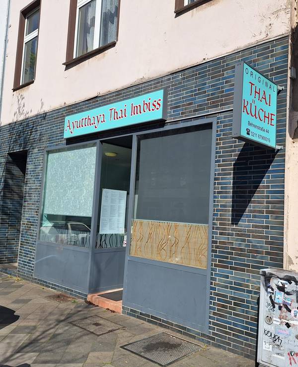In diesem Thai-Imbiss in Düsseldorf-Flingern haben Kinder keinen Zutritt.