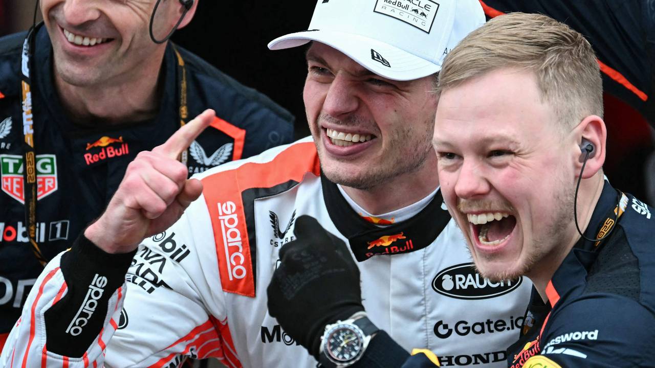 Max Verstappen (Mitte) hat den Großen Preis von Japan gewonnen.