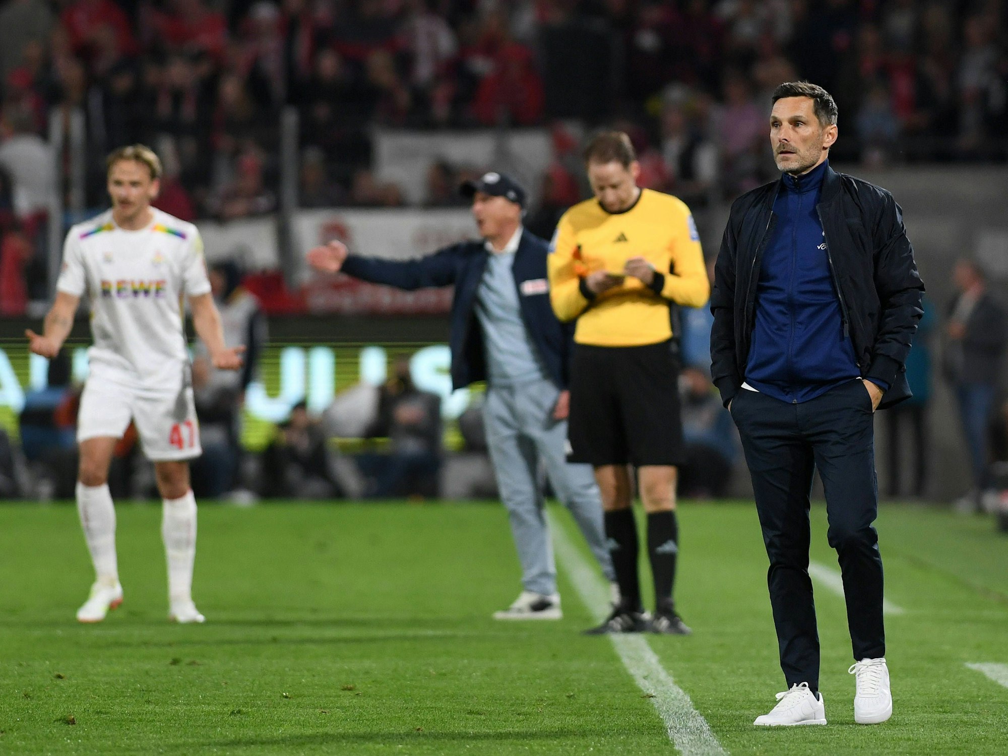 Stefan Leitl Hertha während des Spiels der 2. Bundesliga zwischen dem 1. FC Köln und Hertha BSC Berlin.