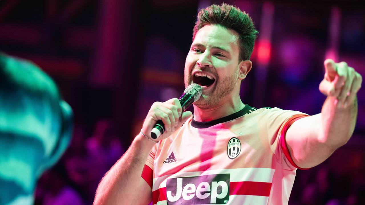 Zu sehen ist YouTuber und Sänger Marc Eggers am 18.05.2023 im Mega Park, Mallorca, Spanien.