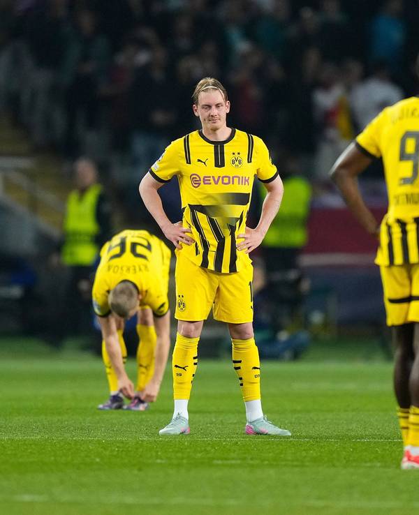 Die BVB-Profis sind enttäuscht.