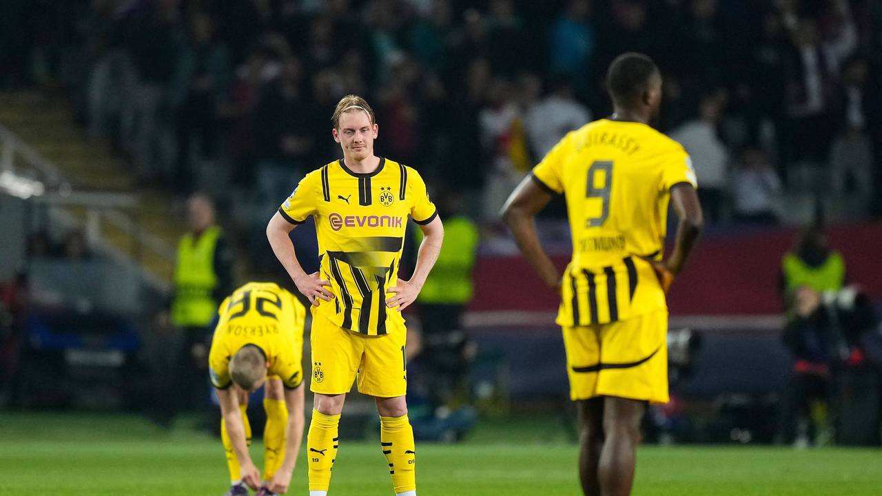 Die BVB-Profis sind enttäuscht.