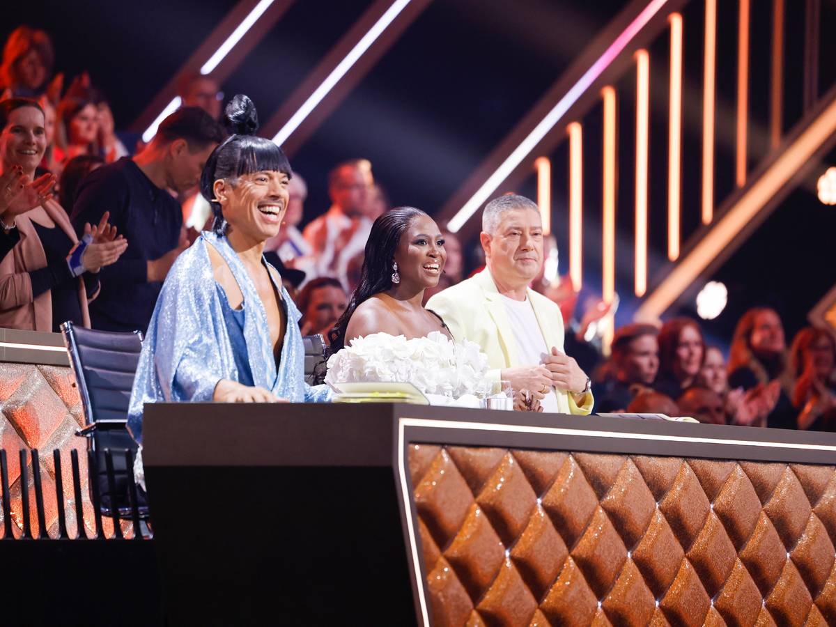 Die Let's Dance-Jury am Pult.