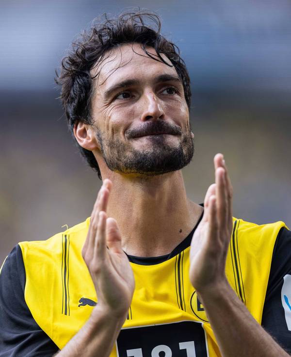 Mats Hummels, hier am 7. September bei seinem bislang letzten Auftritt im BVB-Trikot.