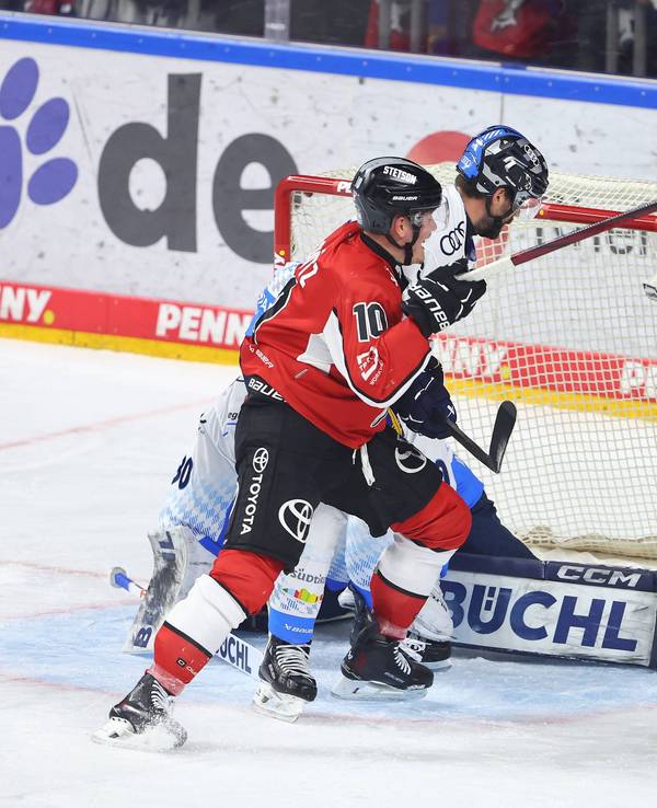 Haie-Profi Justin Schütz in Aktion.