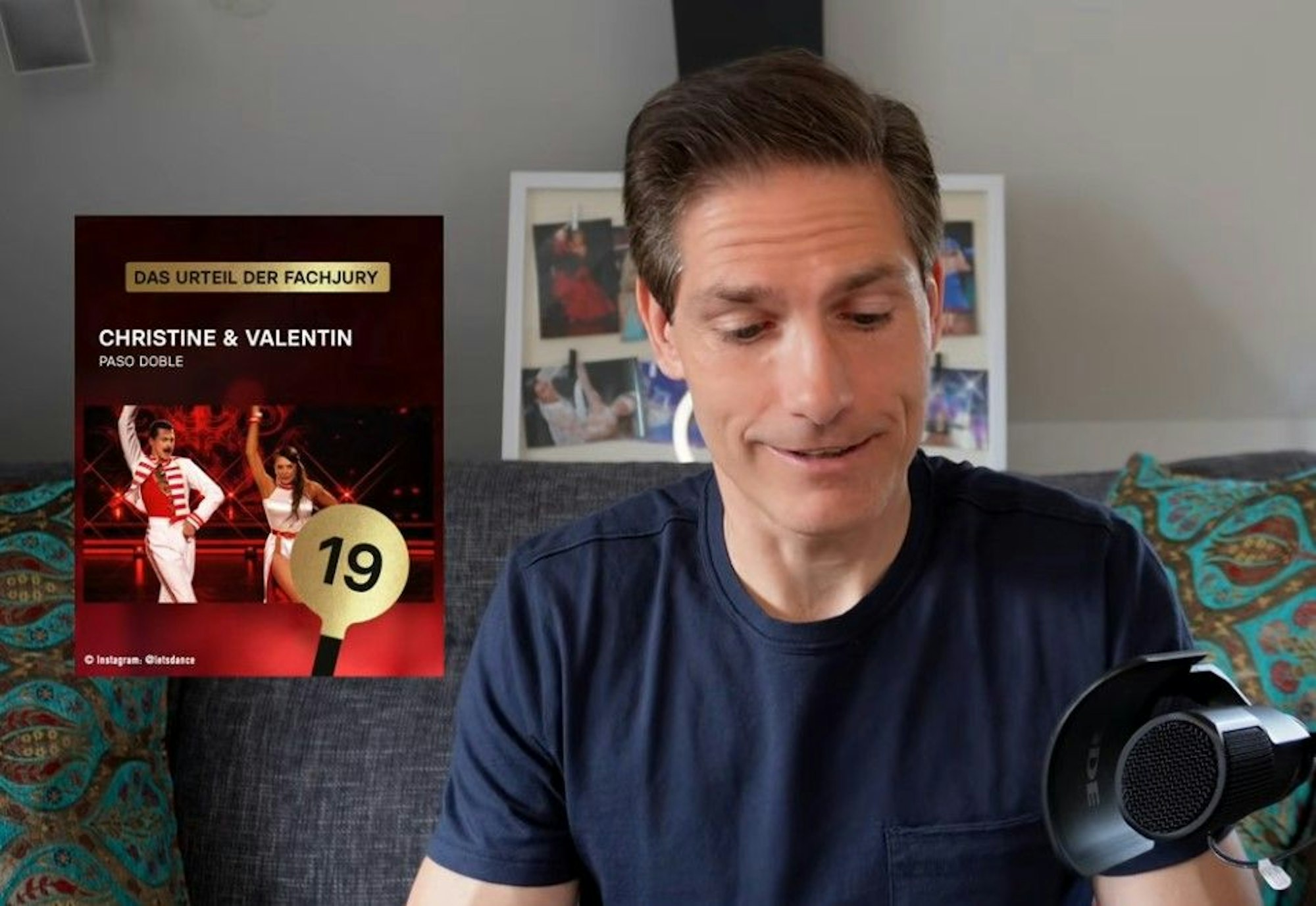 Christian Polanc hat eine deutliche Meinung zum Ausscheiden von Christine Neubauer und Valentin Lusin.