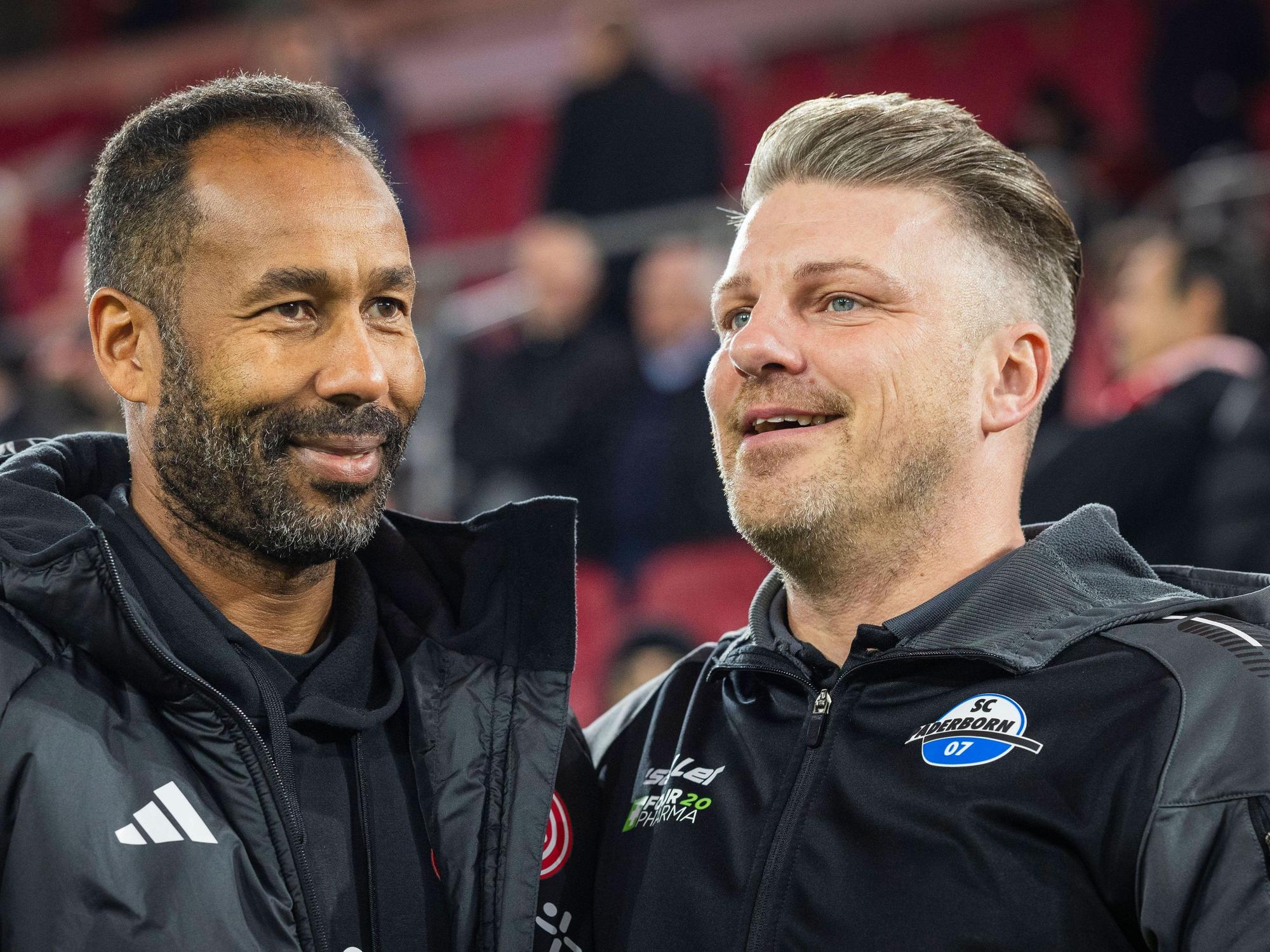 Lukas Kwasniok und Daniel Thioune.